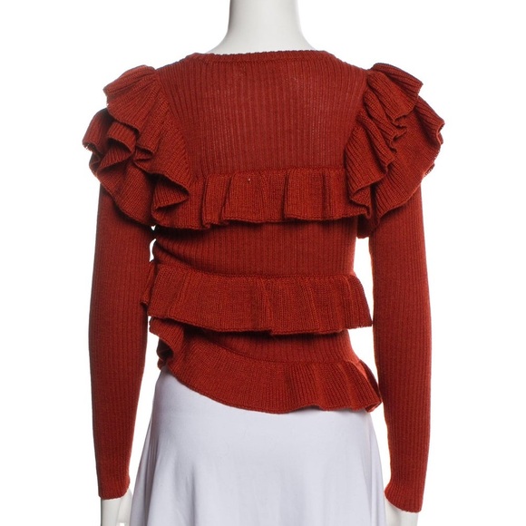 Ulla Johnson Baby Alpaca Bateau Neckline Sweater - Picture 4 of 5